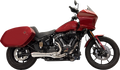 2-into-1 Ripper Exhaust System with Megaphone Muffler - Shor