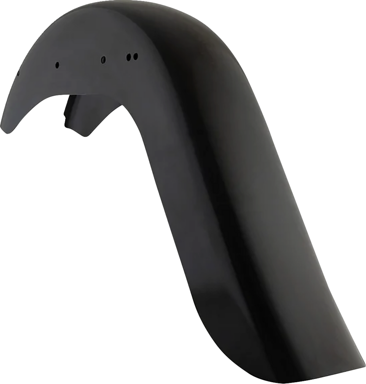 Benchmark Rear Fender - Vicla - Smooth - Black - HD Softail '00-'17