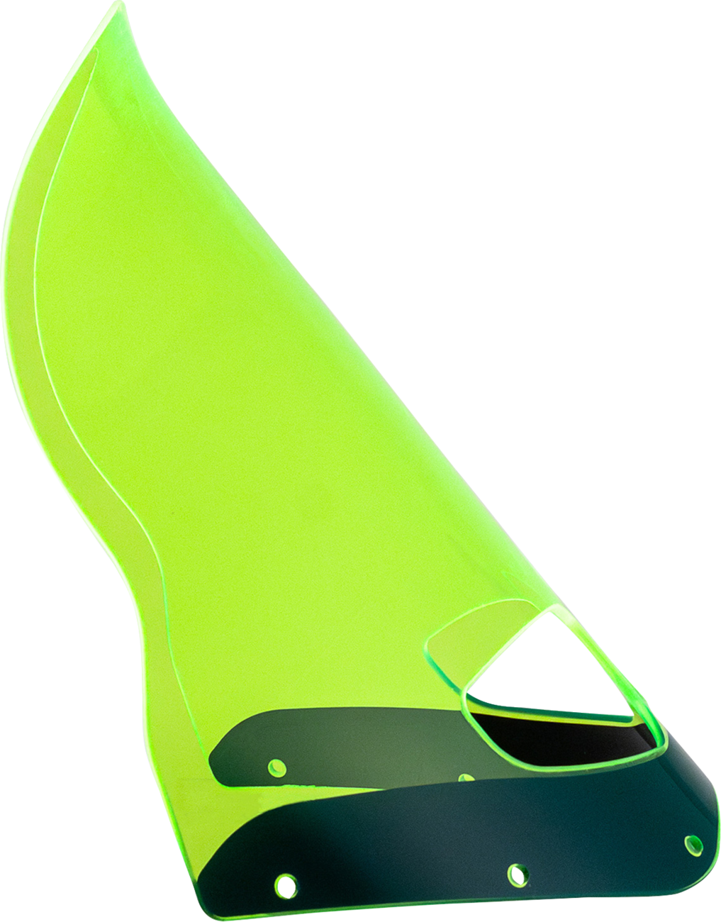 Ice Flare® Windshield - 15" - Green Ice - Road Warrior Fairing