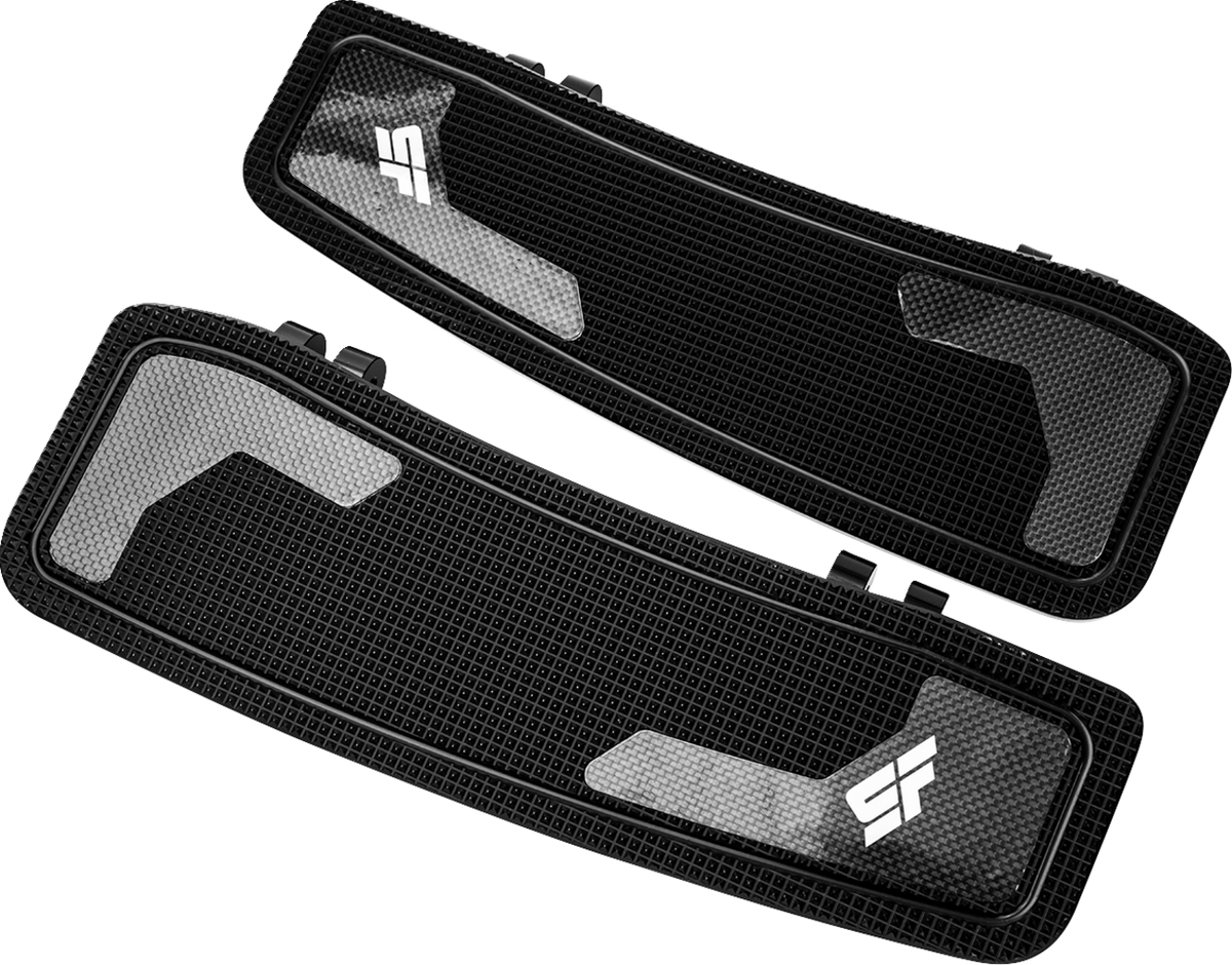 Driver Floorboards - Black Anodized - Touring