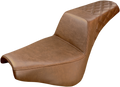 Step-Up Seat - Rear Lattice Stitch - Brown - FX '18-'24