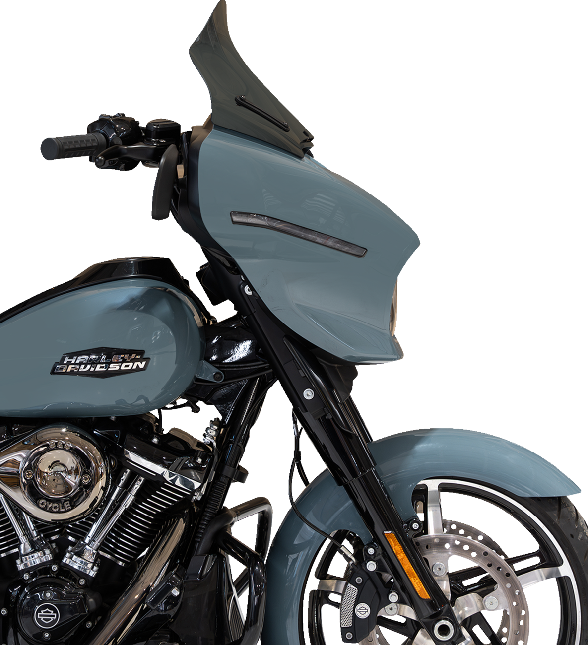Flare® Windshield - 12" - Dark Smoke - '23-'26 FLHX/FLHLT