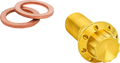 Banjo Bolt - 3/8"-24 - Gold