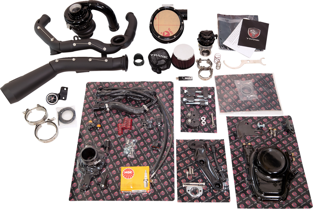 Tornado Turbo Performance Kit - Black with Black Exhaust - M8