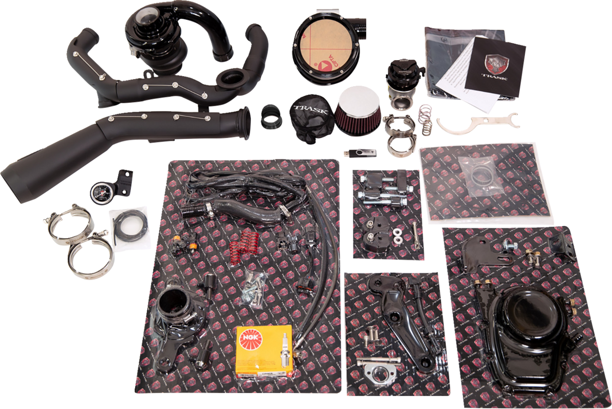 Tornado Turbo Performance Kit - Black with Black Exhaust - M8