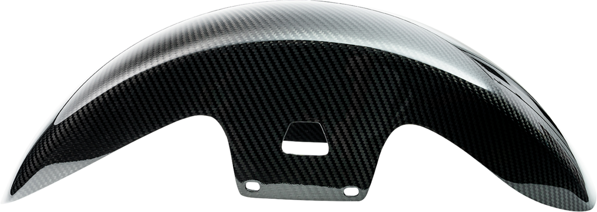 Front Fender - Mid Length - Carbon Fiber/Gloss - HD '14-'25