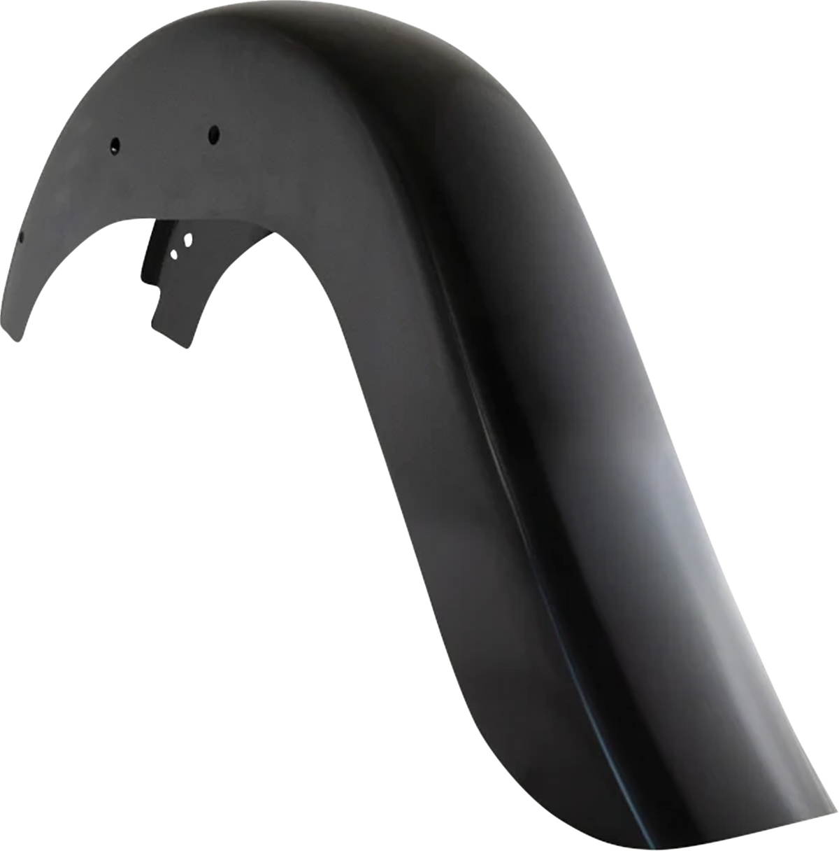 Benchmark Rear Fender - Vicla - Smooth - Black - HD Softail '11-'17