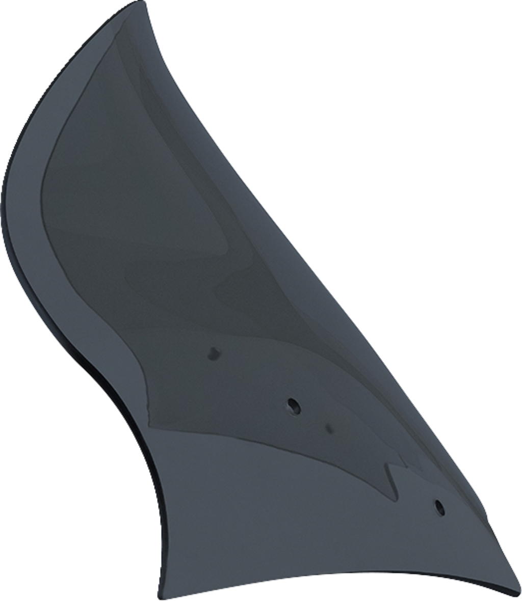 Pro-Touring Flare® Windshield - 13-1/2" - Dark Smoke - '23-'26 FLTRX/FLTRT