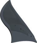Pro-Touring Flare® Windshield - 13-1/2" - Dark Smoke - '23-'26 FLTRX/FLTRT