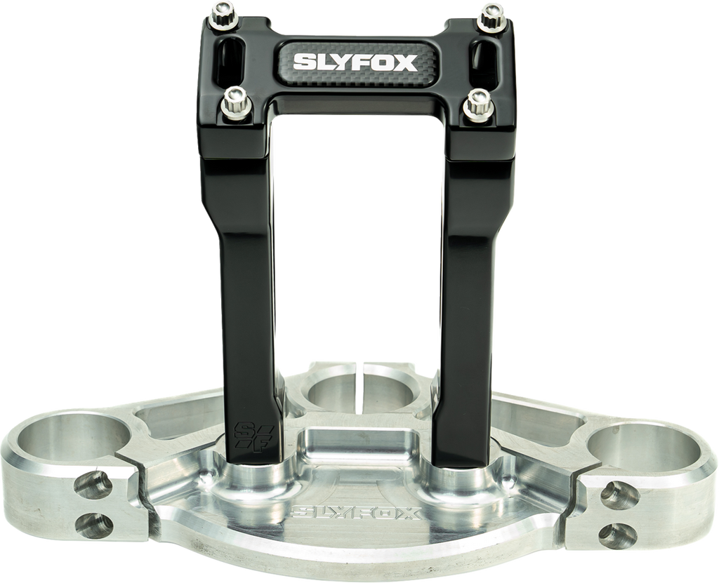 Handlebar Riser Kit - Straight - 1" Clamping - 6" Rise - Black