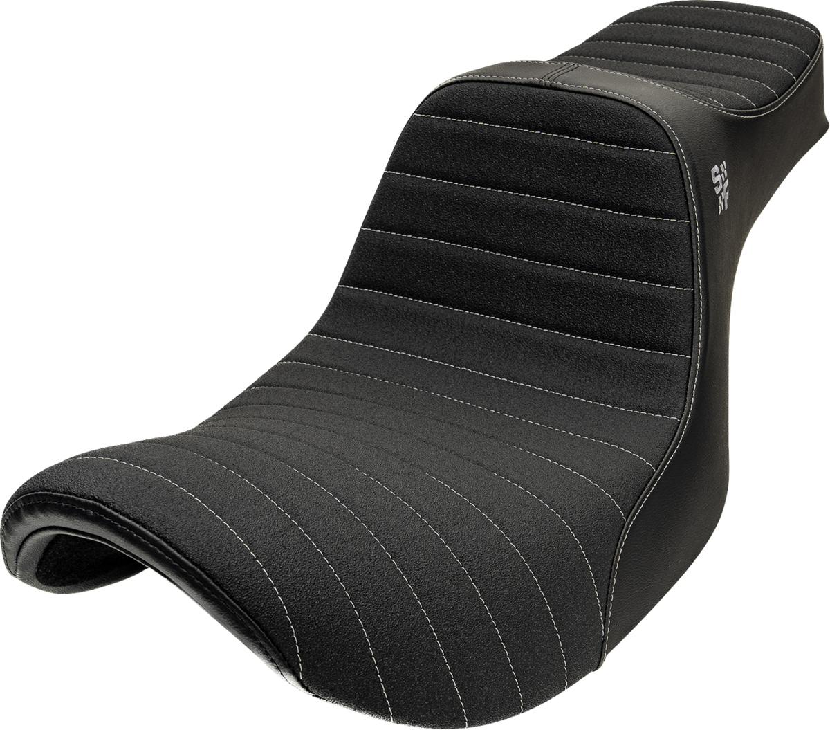 High Noon Seat - Vinyl - Silver Classic Stitch - FXR '82-'00
