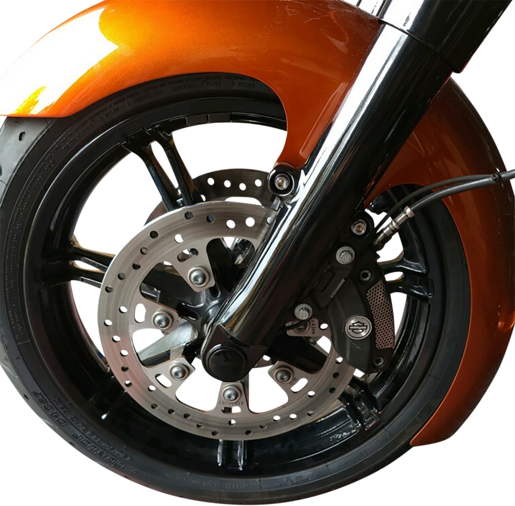 Axle Kit - Flush Mount - Front - Black w/Black End Caps