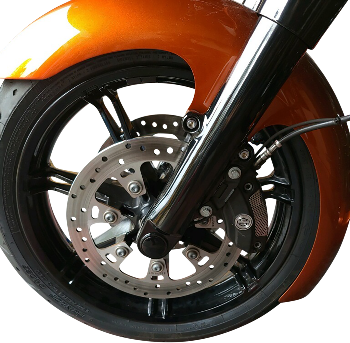 Axle Kit - Flush Mount - Front - Black w/Black End Caps