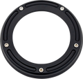 Assault Derby Cover with Window - Matte Black - Touring/Trike