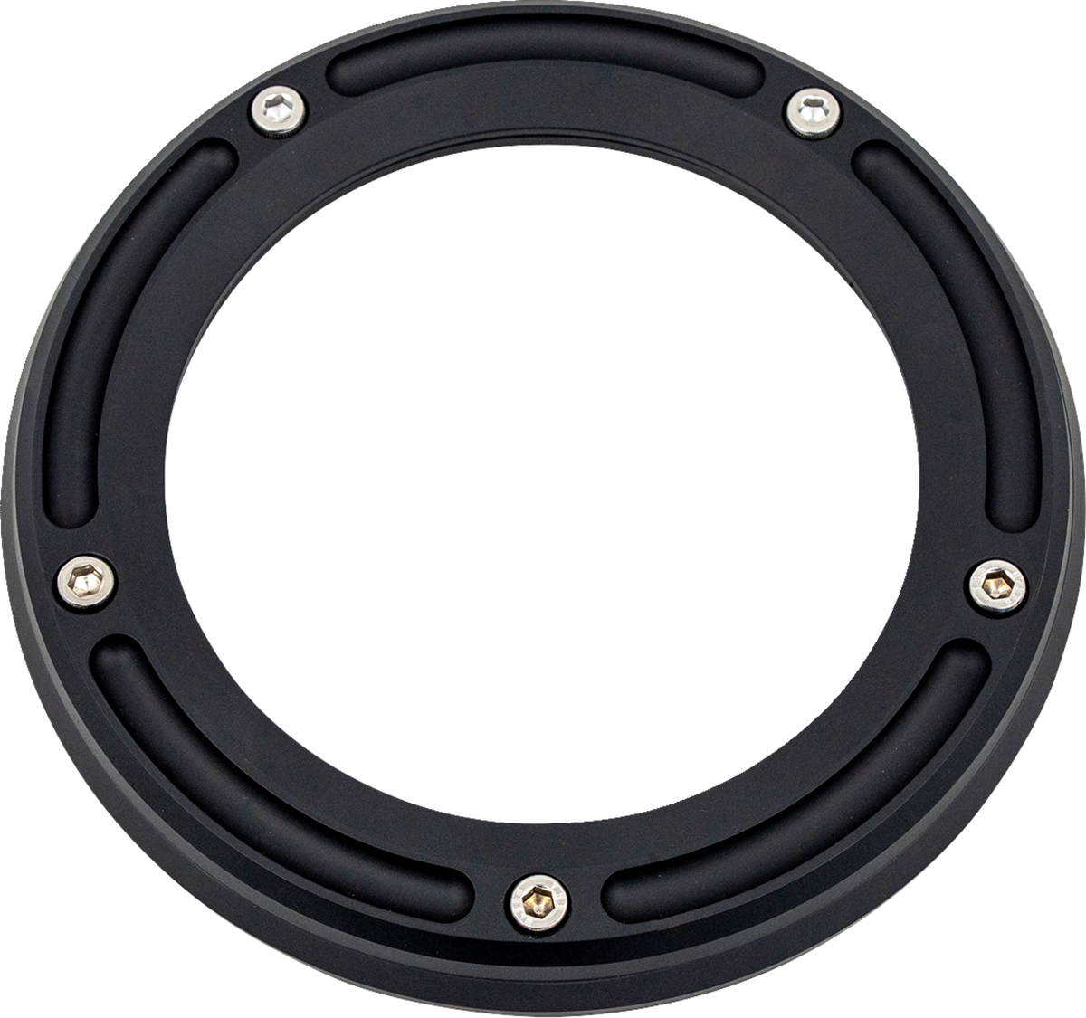 Assault Derby Cover with Window - Matte Black - Touring/Trike