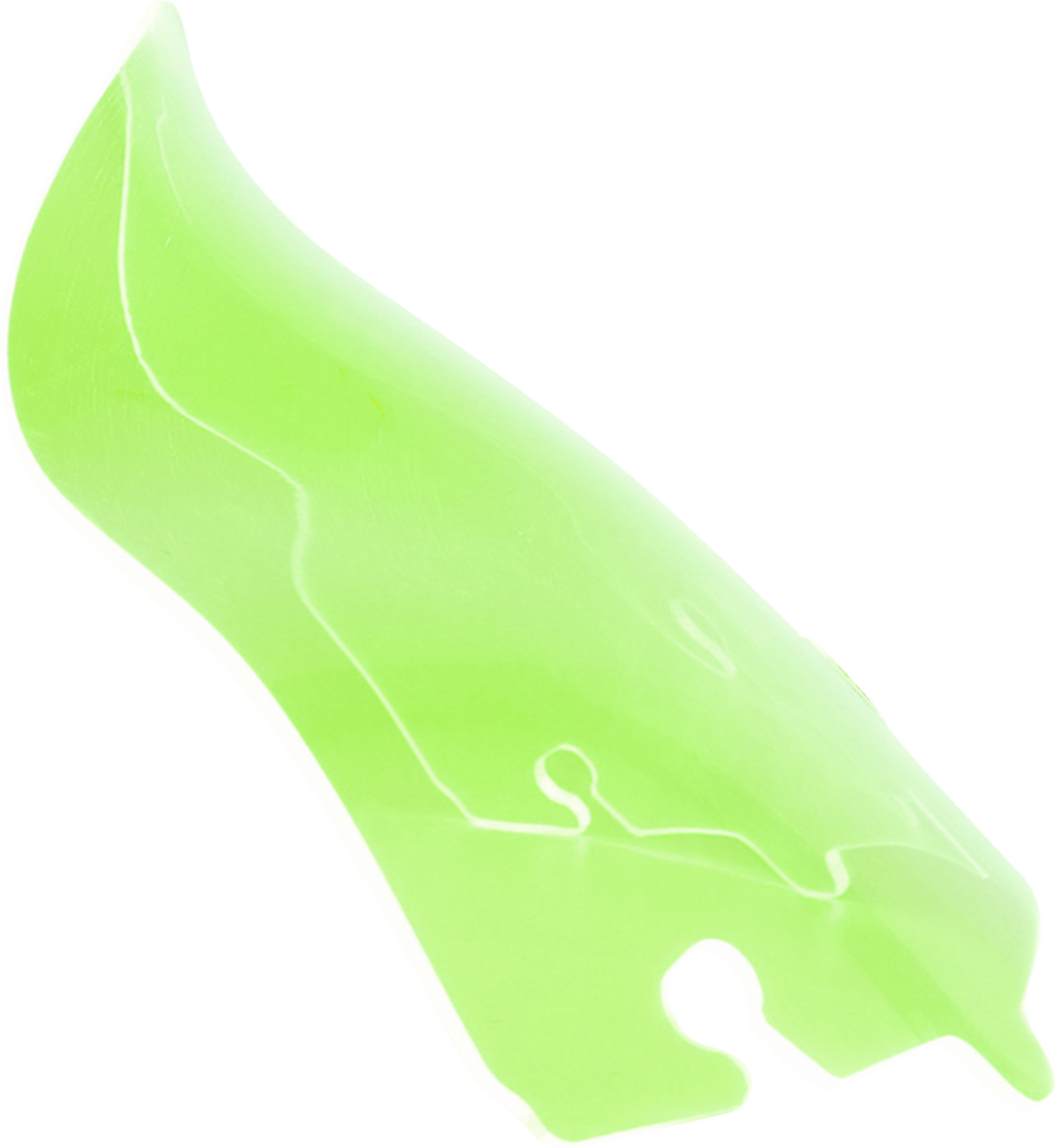 Ice Flare® Windshield - 6.5" - Green Ice - '14-'25 FLHT/FLHX