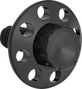 Titanium 12-Point Seat Bolt Kit - Black - 1/4"-20