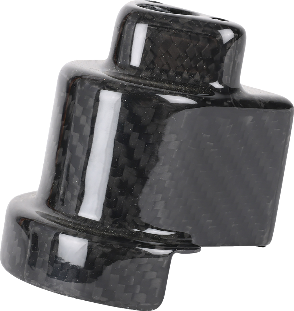 Cover Steering Lock - Gloss Weave Carbon Fiber