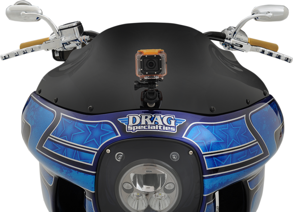 Flare® Windshield - 9" - Black - '85-'92 FXRP