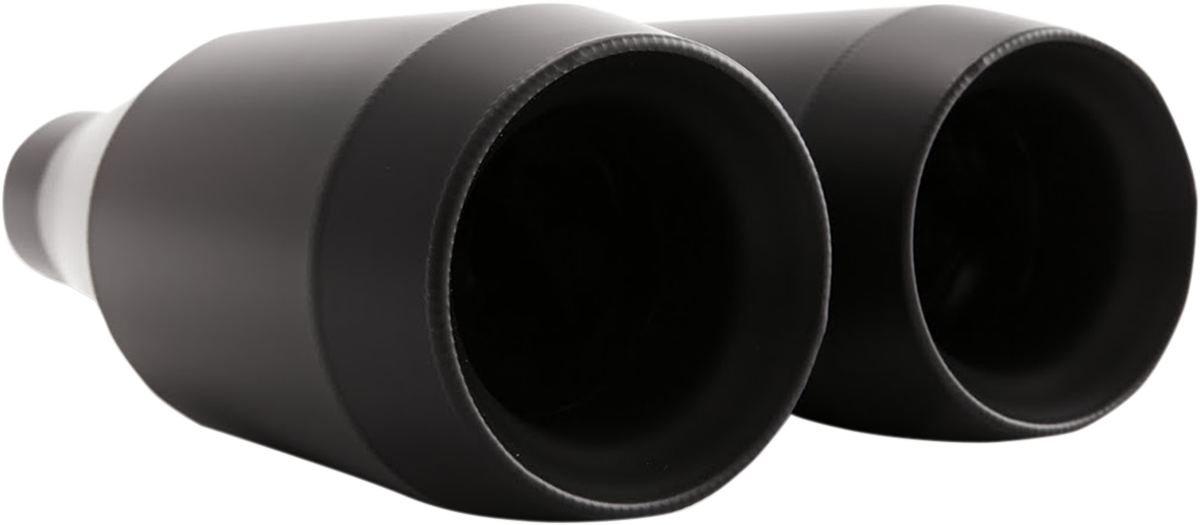 Slip-On Mufflers - Black - Scout