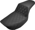 Step-Up Seat - Front Lattice Stitch - Black - FXR