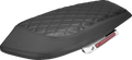 Saddlebag Lid Covers - Lattice - Carbon Fiber - Black Stitch - FLH/FLT '23-'26