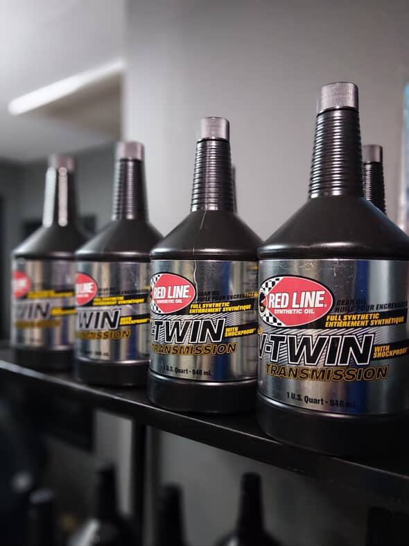 REDLINE SYNTHETIC OIL -42804V-Twin Transmission Oil with Shockproof
