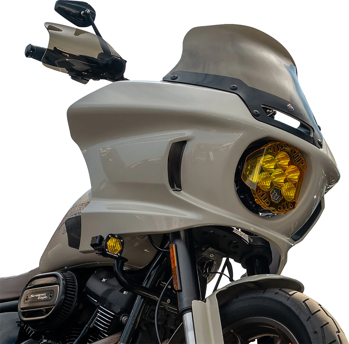 Flare® Handguards - Harley-Davidson Hydraulic Clutch - Bronze