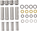 Pushrod Tube Cover Kit - 10 Gauge® - Chrome - Twin Cam