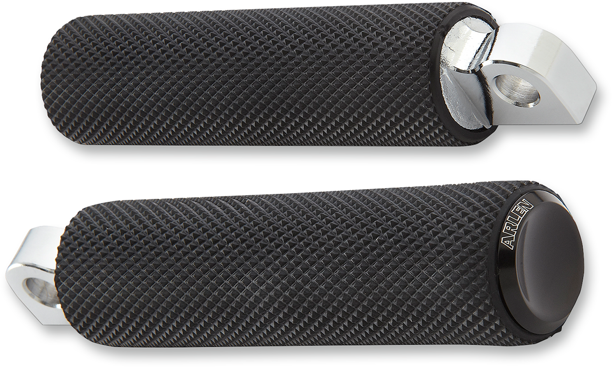 Foot Pegs - Knurled - Black
