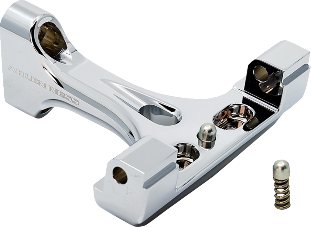 Forged Floorboard Mounts - Passenger - Chrome