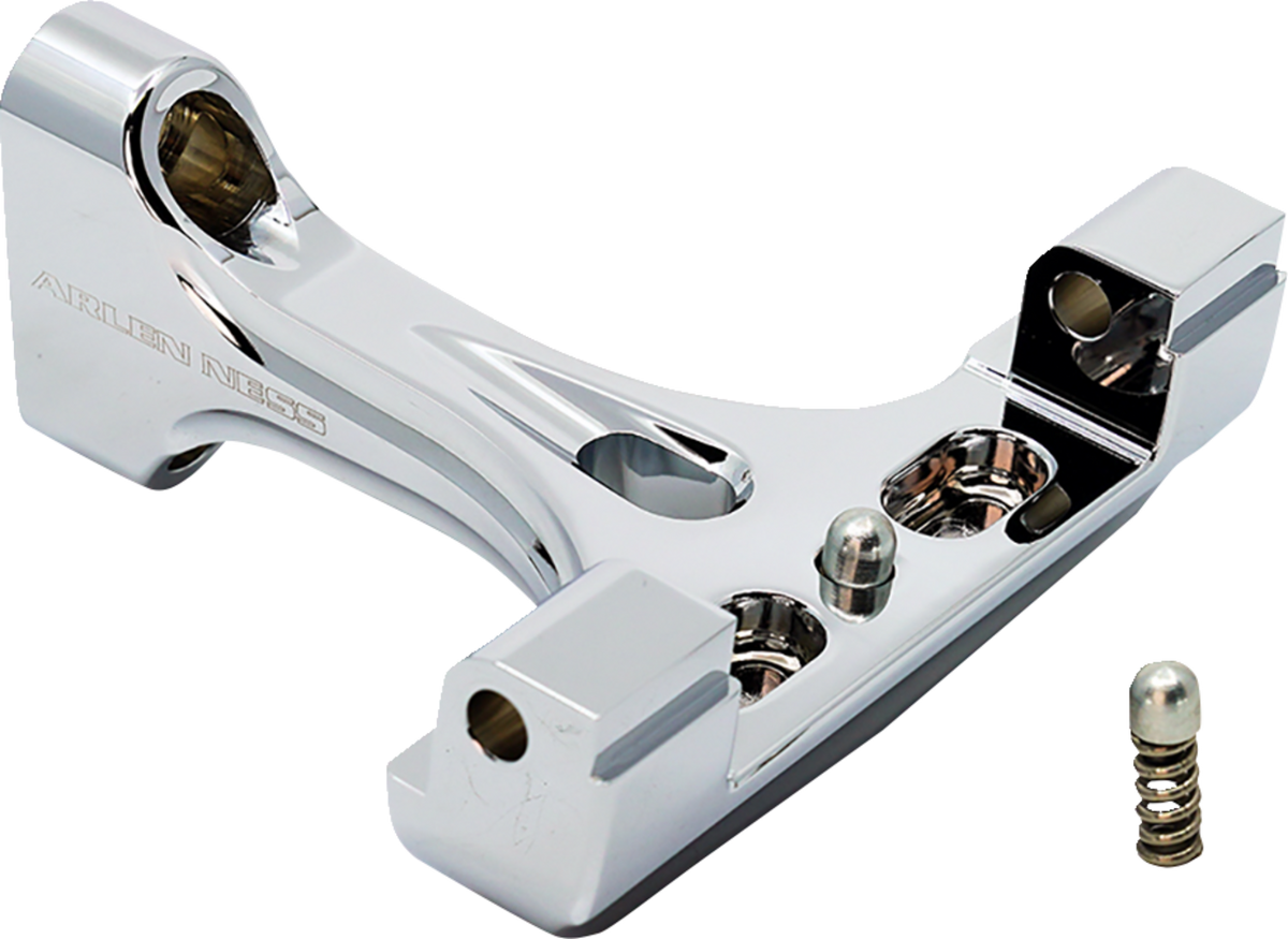 Forged Floorboard Mounts - Passenger - Chrome