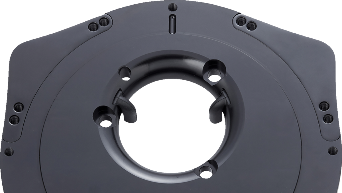 Replacement Breather Bolt Cover Plate - Inverted/Method/Clear Tear/Sidekick - Right - Black