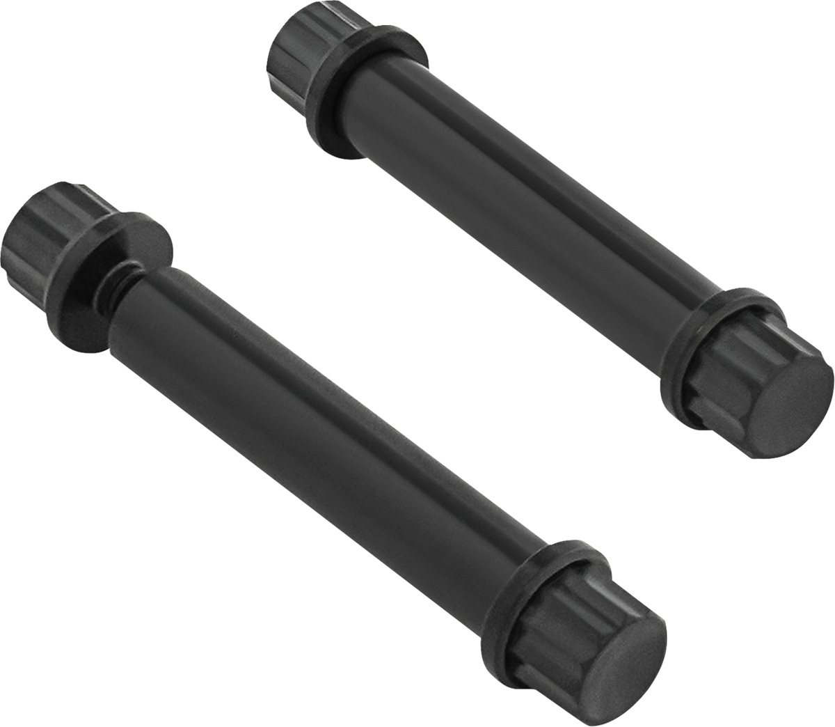 Bolt Kit - Footpeg - 12-Point - Titanium - Black