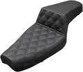 Step-Up Seat - Full Lattice Stitch - Black - XL