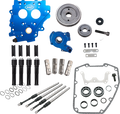 Cam Chest Kit without Cams - Gear Drive - Oil Cooled - Black Pushrods - Twin Cam