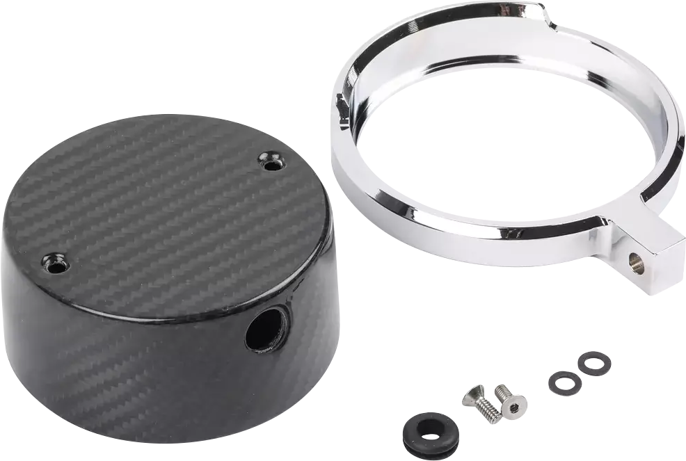 Gauge Relocation Kit - Front - Chrome