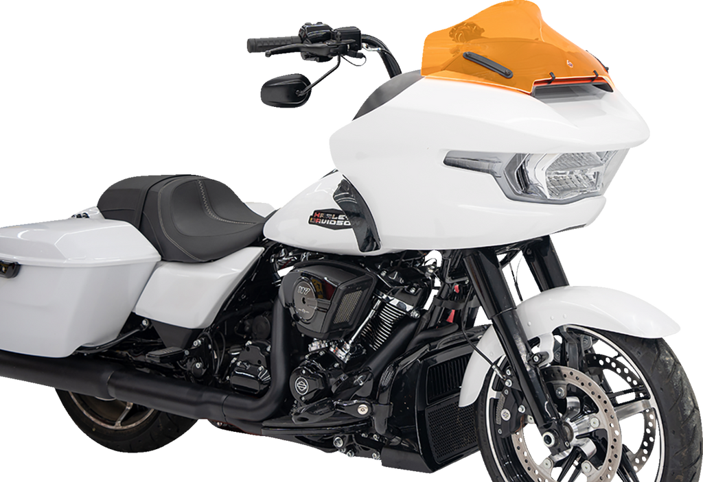 Ice Flare® Windshield - 10" - Orange Ice - '23-'26 FLTRX/FLTRT