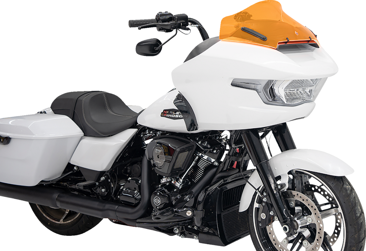 Ice Flare® Windshield - 10" - Orange Ice - '23-'26 FLTRX/FLTRT