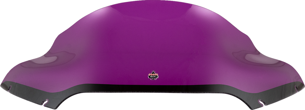Kolor Flare® Windshield - 9" - Purple - '15-'25 FLTR