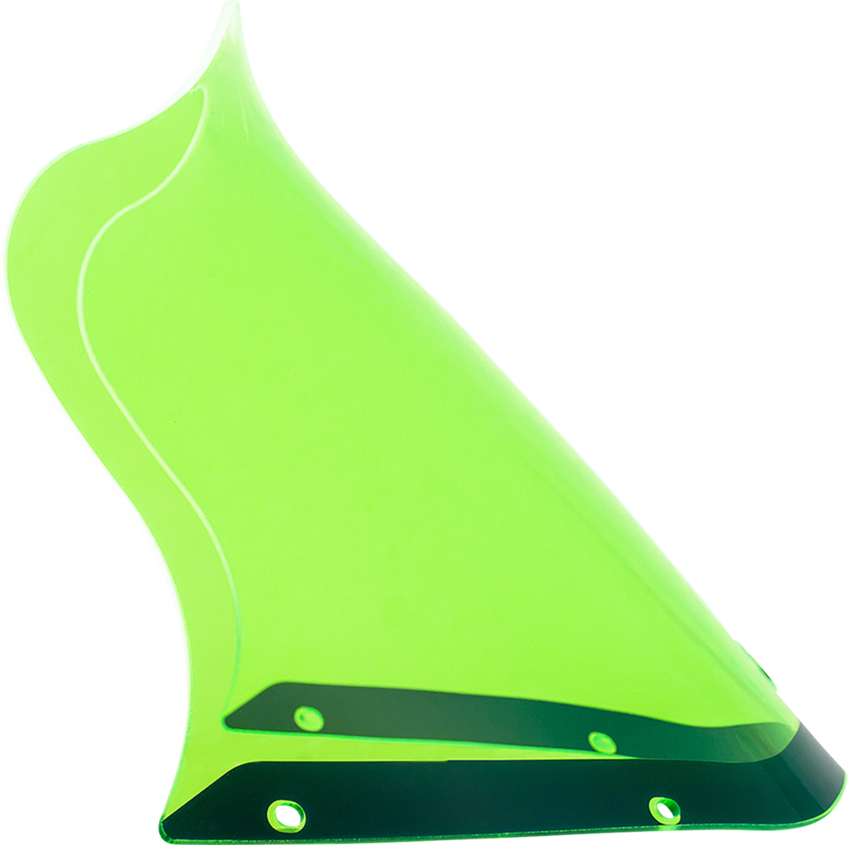 Ice Flare® Windshield - 12-1/2" - Green Ice - Saddlemen S-RT Fairing