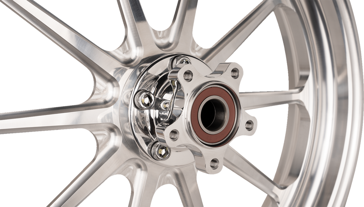 Wheel - Track Pro - Front - Dual Disc/without ABS - Machined - 17x3.5