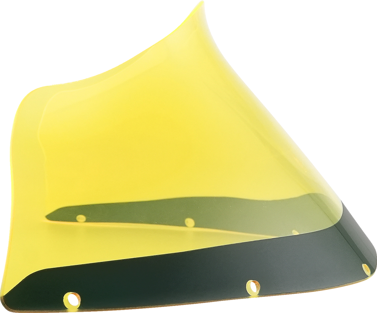 Ice Flare® Windshield - 9" - Yellow Ice - FXRP Fairing