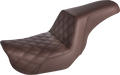 Step-Up Seat - Front Lattice Stitch - Brown - FXD