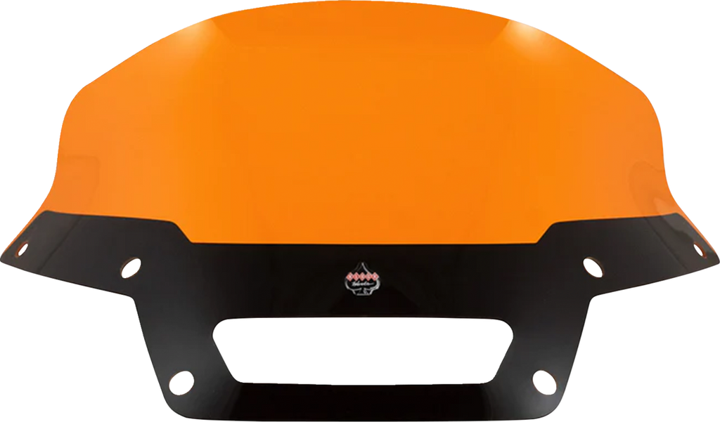 Kolor Flare® Windshield - 6" - Orange - '22-'26 FXLRST