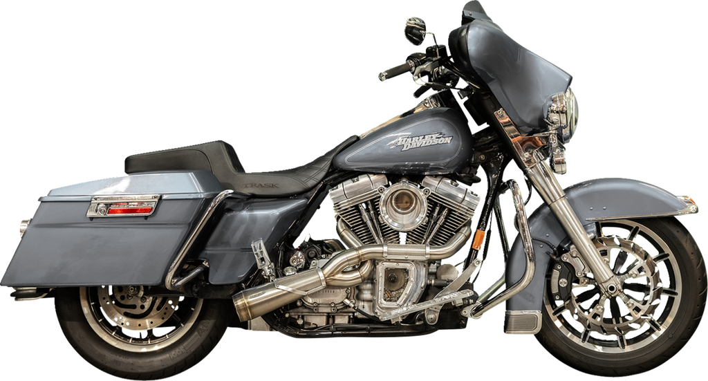 2-into-1 Big Sexy Exhaust System - Raw Stainless Steel