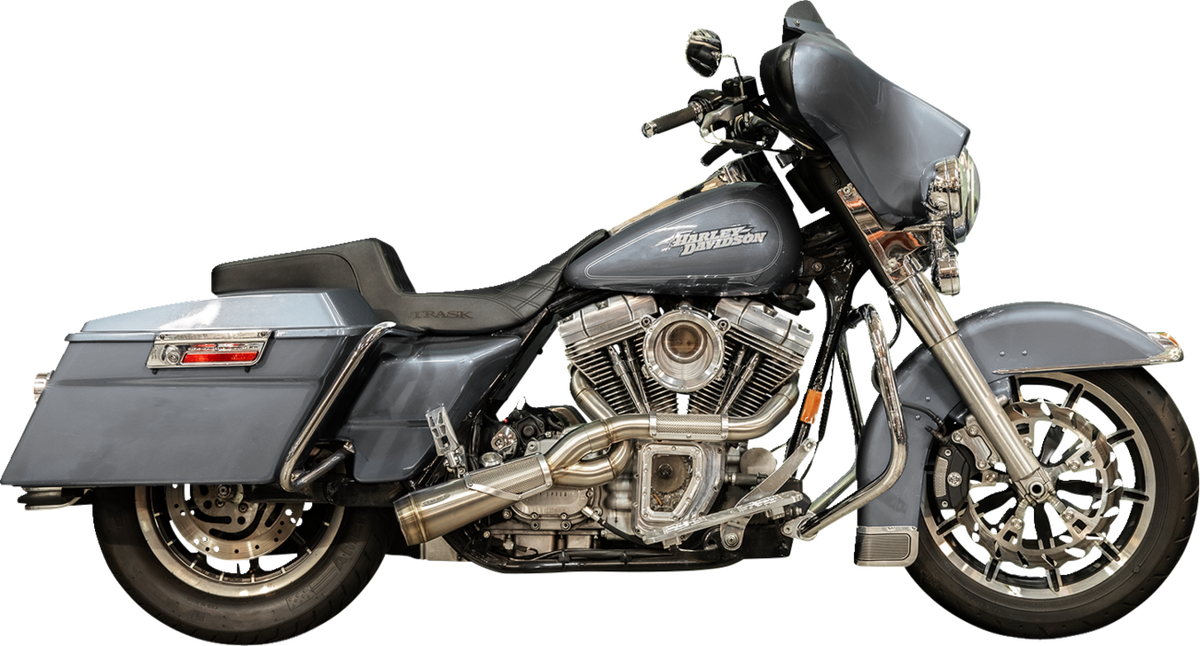 2-into-1 Big Sexy Exhaust System - Raw Stainless Steel