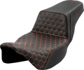 Step-Up Seat - Honeycomb - Extended Reach - Orange Stitching - FL '08-'23