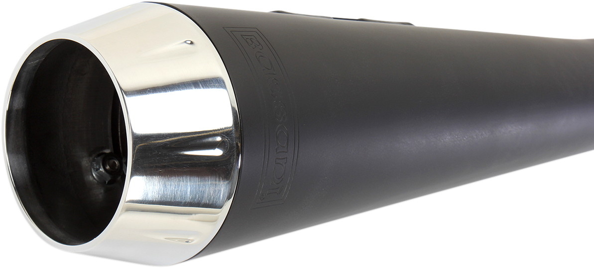 Road Rage Exhaust - Black - Short - '06-'17 FXD