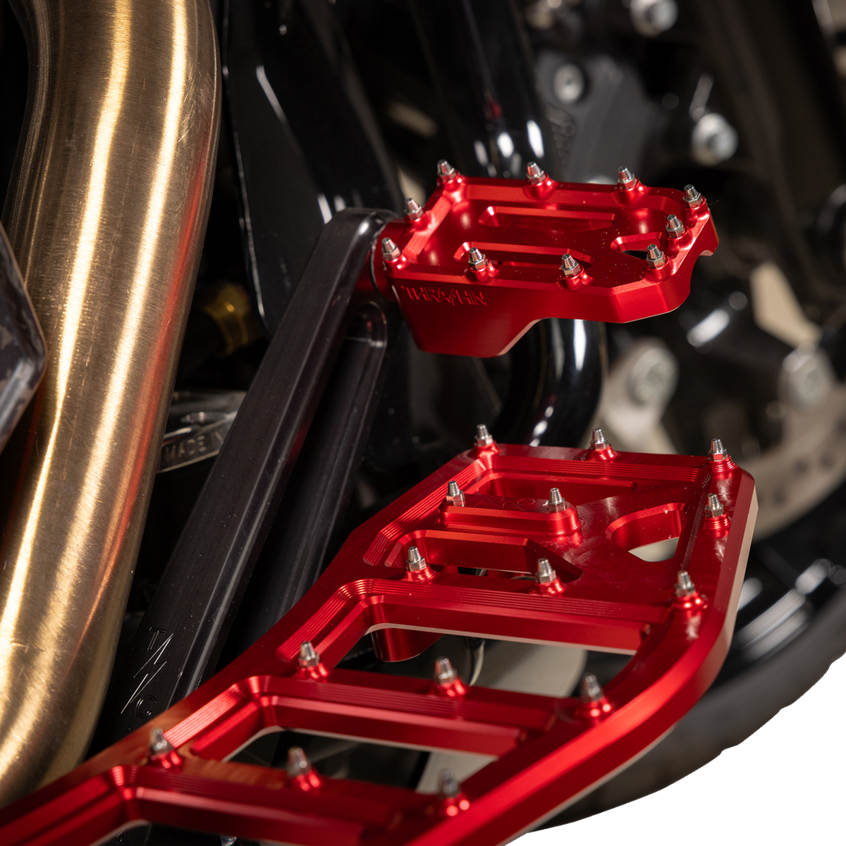 Aggressor Floorboards - Red